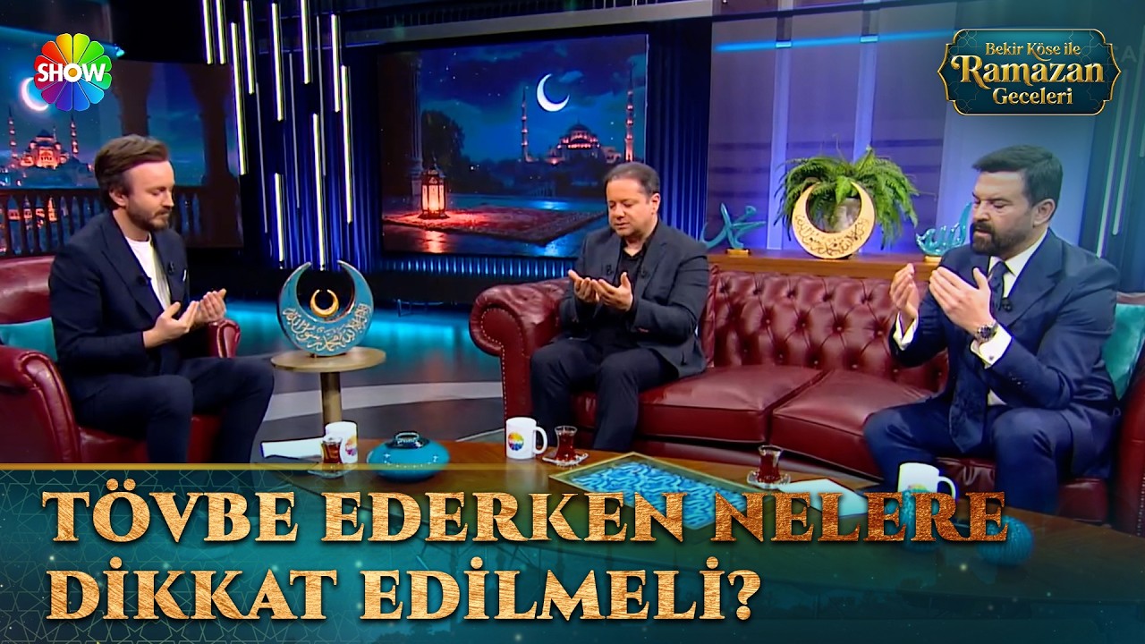 Prof. Dr. Yasin Pişgin ile tövbe duası | Bekir Köse İle Ramazan Geceleri 4. Bölüm