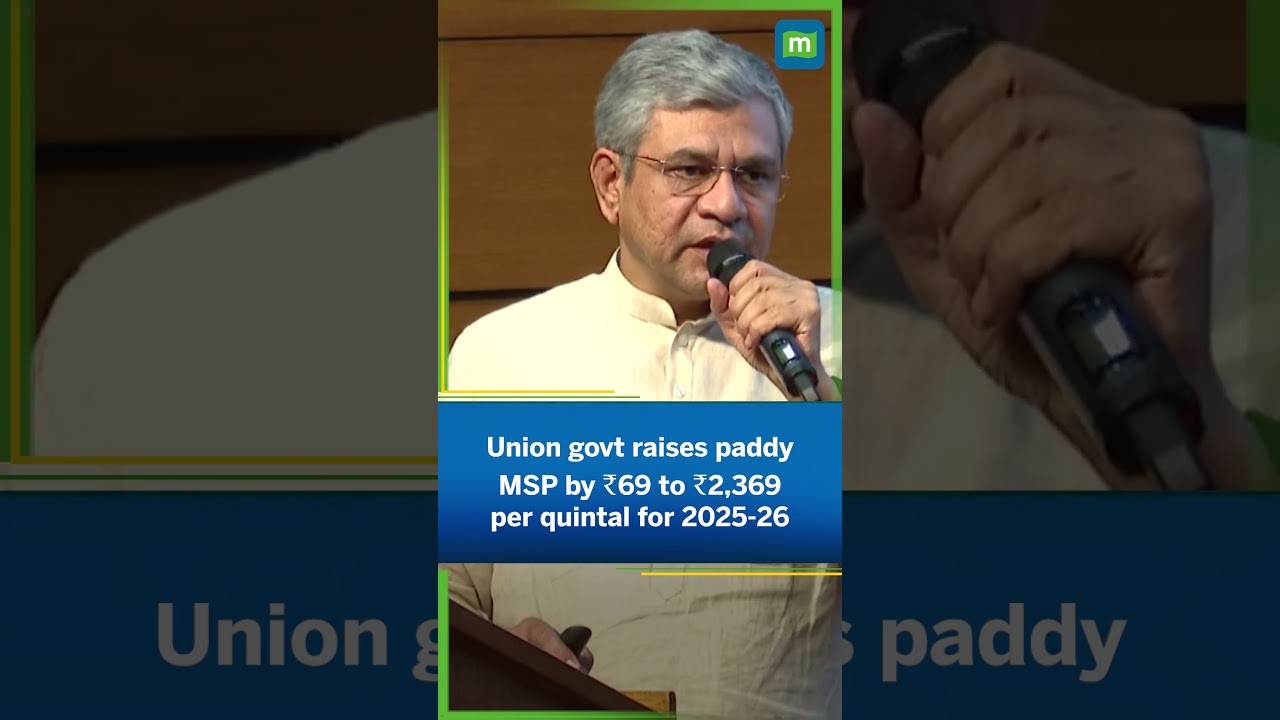 Centre Hikes MSP for Paddy by 3%, Boosts Kharif Crop Prices for 2025-26