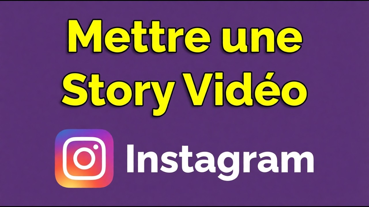 Comment mettre une Vid&eacute;o sur Story Instagram