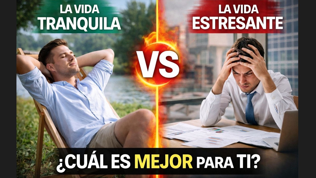 ¿La Vida Tranquila vs La Vida Estresante Cuál es Mejor para Ti?