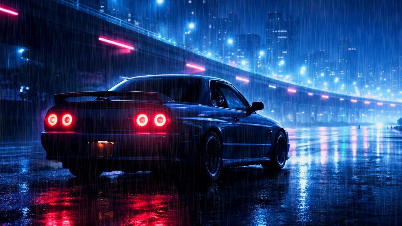 GODZILLA’S PULSE - Dark Progressive & Melodic Techno - NIGHT DRIVE MIX  Nissan Skyline GT-R (R32)