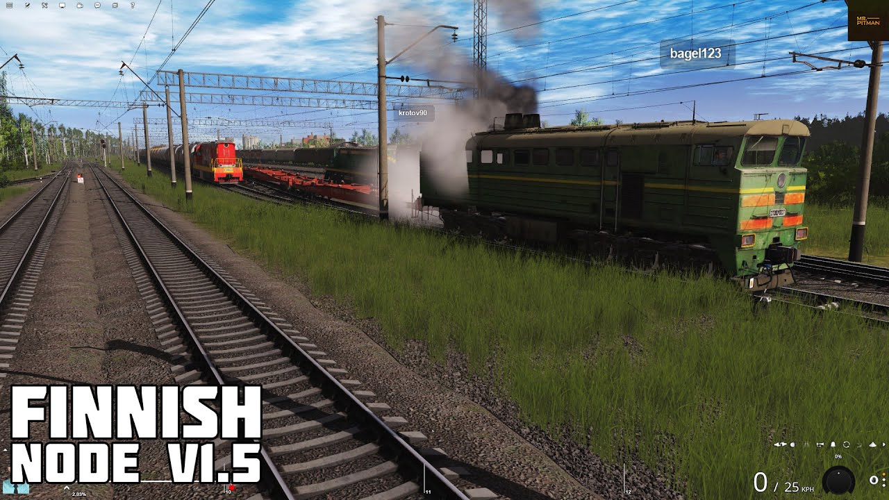 TRS22 | TRAINZ22. Auran сделал сохранение в МП! Катаем сохрание)
