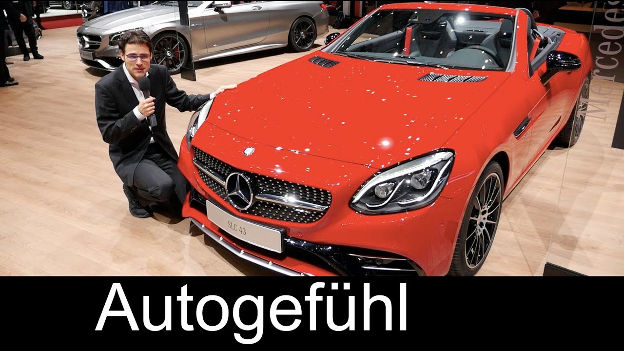 New Mercedes-AMG SLC 43 (SLK Facelift & renaming) REVIEW Exterior/Interior changes