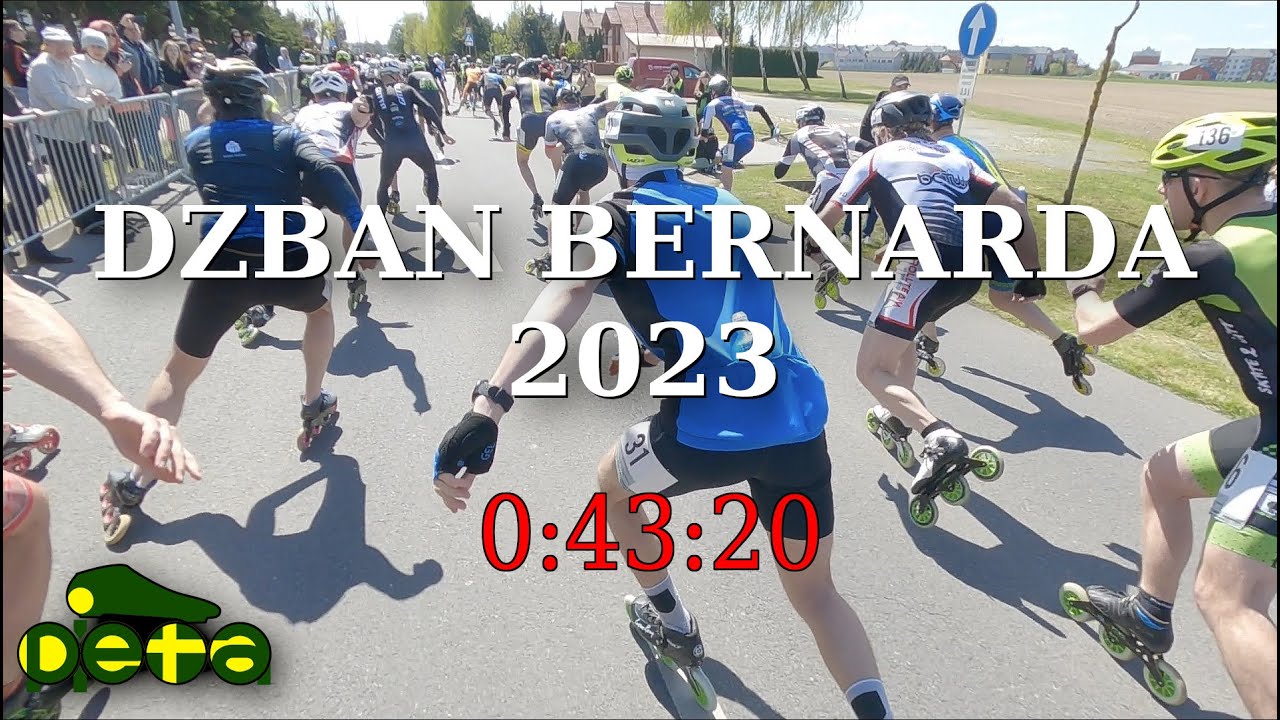 Dzban Bernarda 2023 - inline skates 21,7km - 43m20s