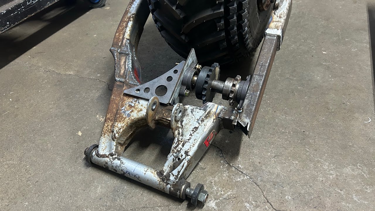 Atc125m fat cat custom jack shaft