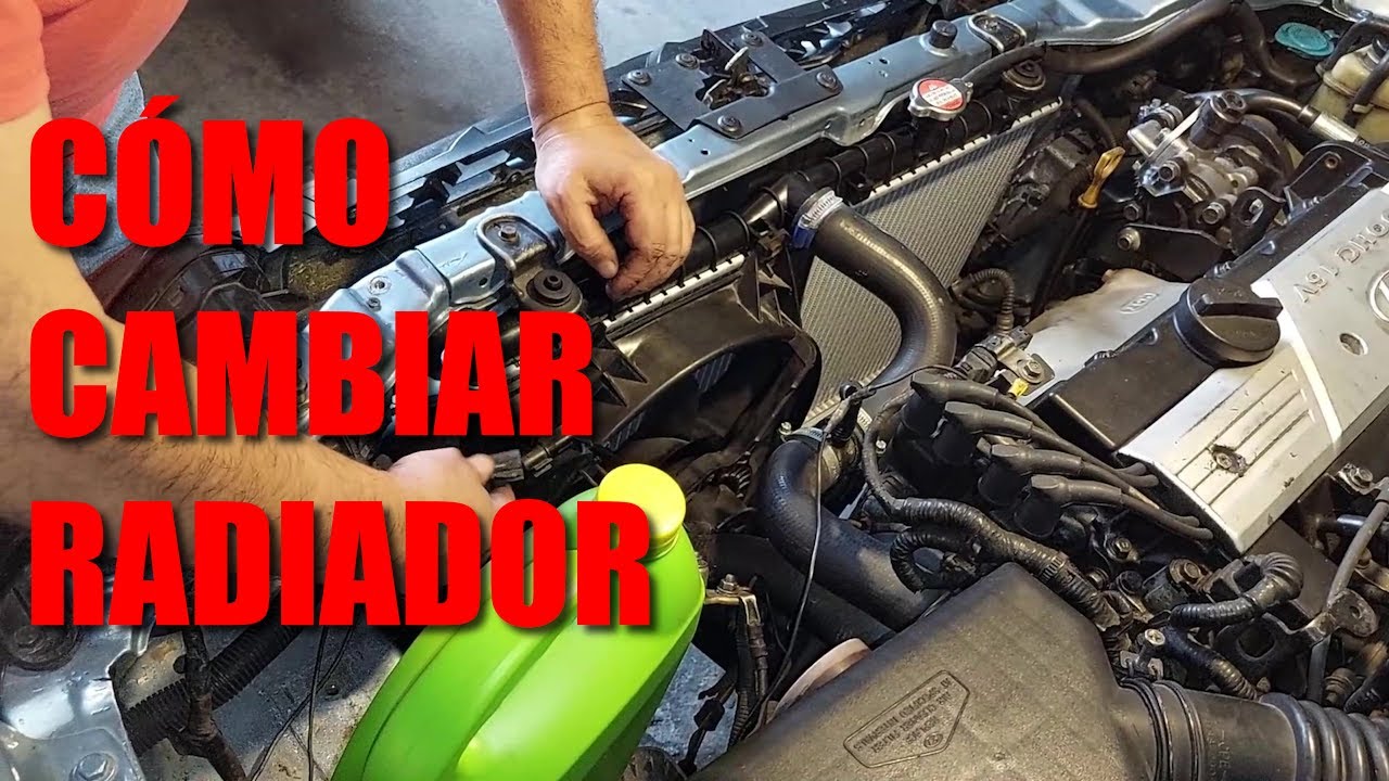 Cómo CAMBIAR RADIADOR de Hyundai Accent