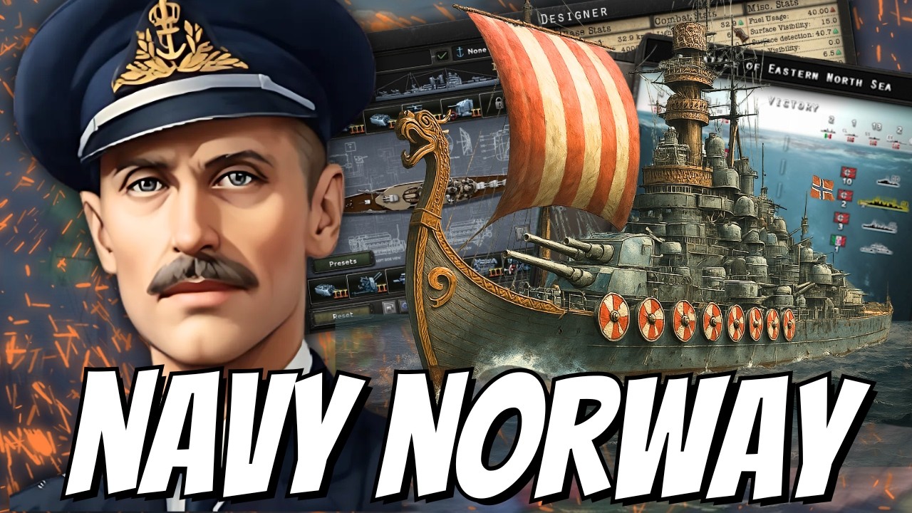 Could NORWAY have SURVIVED if it had a NAVY?!..... Hearts of Iron 4