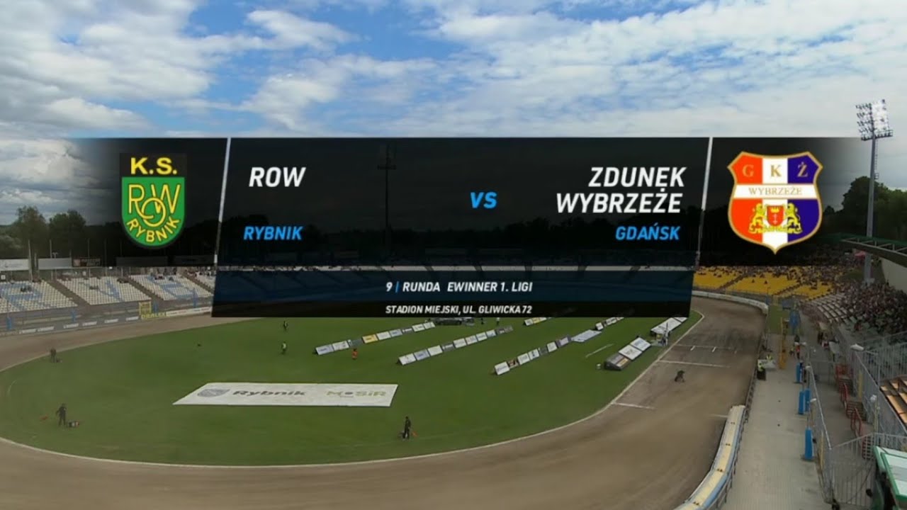9 runda eWinner 1. Liga Żużlowa: ROW Rybnik - Zdunek Wybrzeże Gdańsk I Sezon 2022