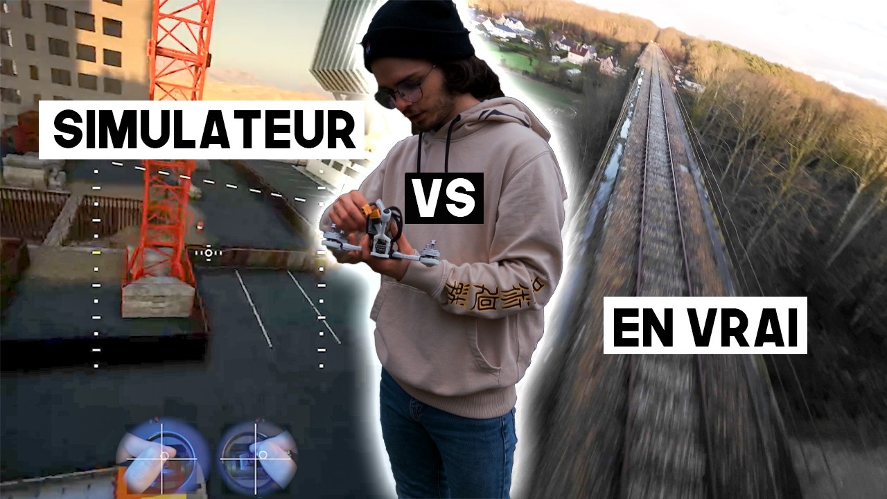 5 figures basiques en freestyle FPV – Simulateur vs Réalité
