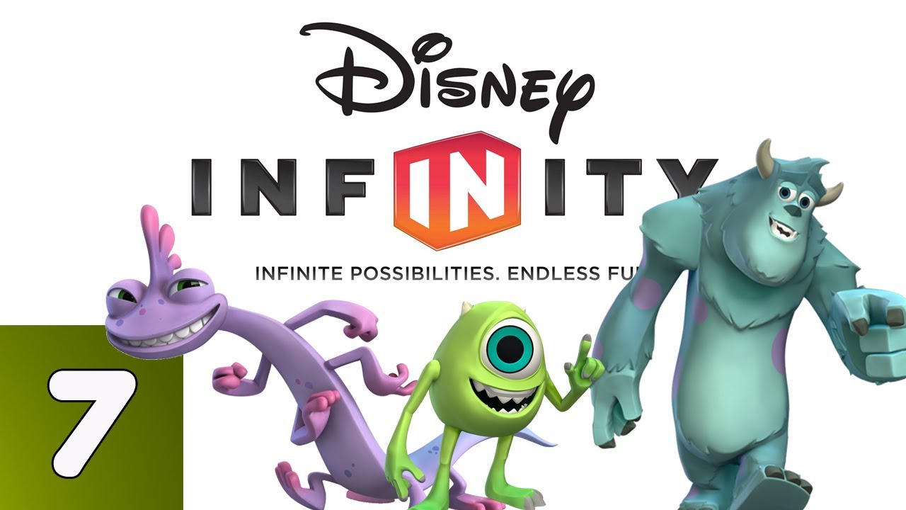 Disney Infinity: Университет монстров — часть 7 (прохождение, давай поиграем, комментарии)