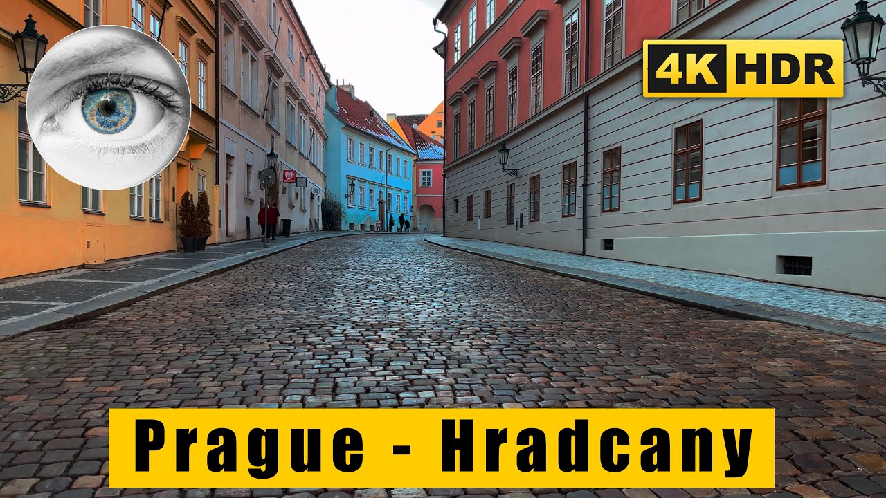 Prague - Hradčany - Loreta - Czernin Palace - Czech Republic 12.2021 4K HDR ASMR