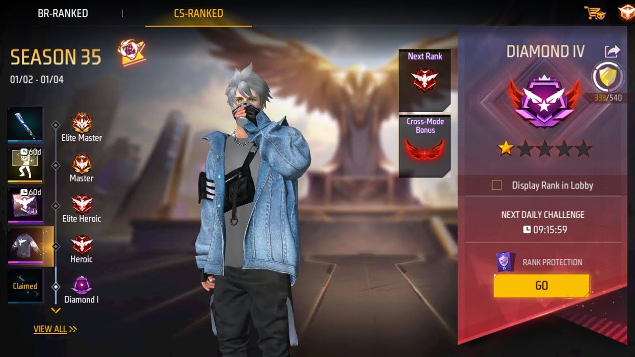 Hmmm.... (FREE FIRE CS-RANKED SEASON 35 PART 5)