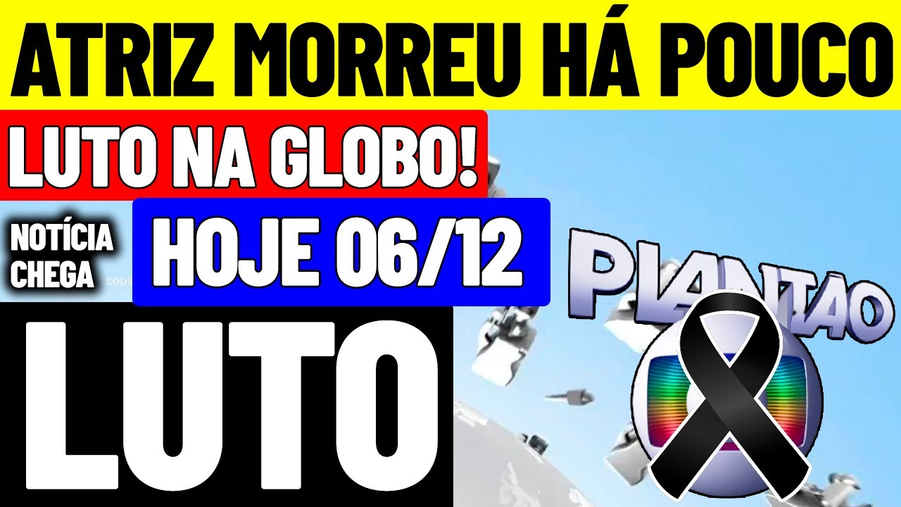 👉 ATRIZ DA GLOBO, MORREU H&Aacute; POUCO; ELA TINHA 62 ANOS, E TINHA UMA LINDA CARREIRA NA EMISSORA!!
