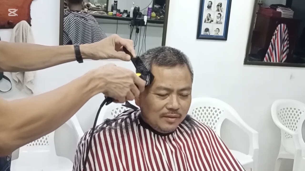 How transformation, before VS after | Cambodia Barber💈