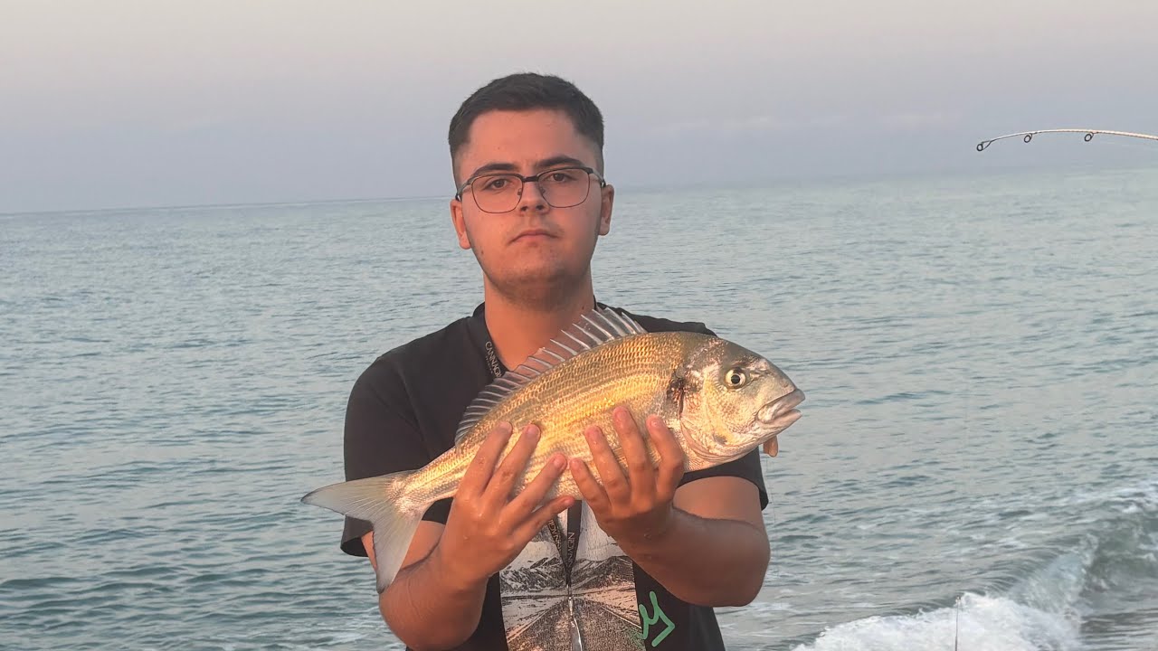 Surfcasting en Almería . Salió la reina del mar 