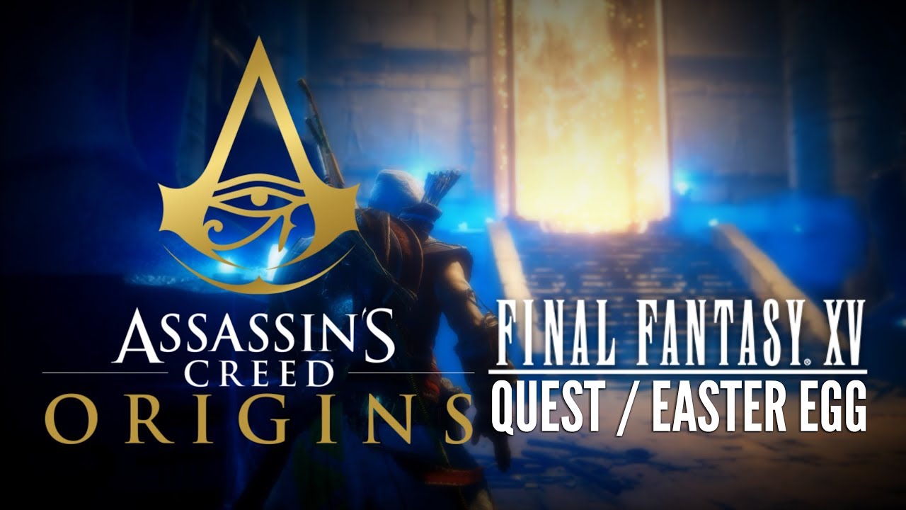 Assassin's Creed: Origins | Final Fantasy XV Quest/Easter Egg (PC MAX SETTINGS  - 2K 1440p QHD)