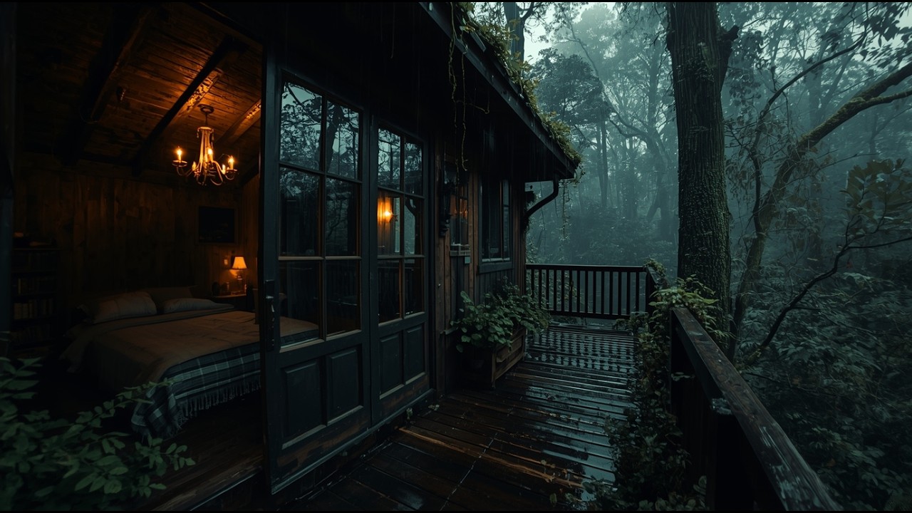 Soothing Rain in the Deep Forest 🌧 | Natural Sleep Aid