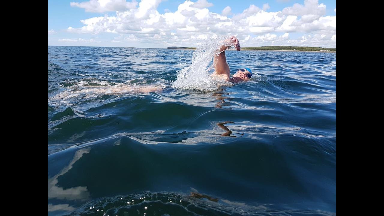 Galway Bay swim 13km 2017 Sebastien Locteau