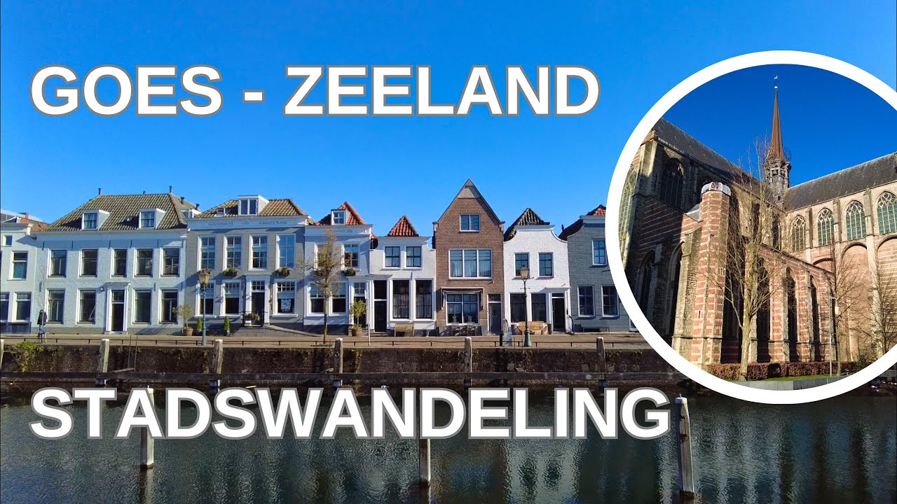 Goes, centrum van Zeeland. We lopen een rondje! Ga je mee?