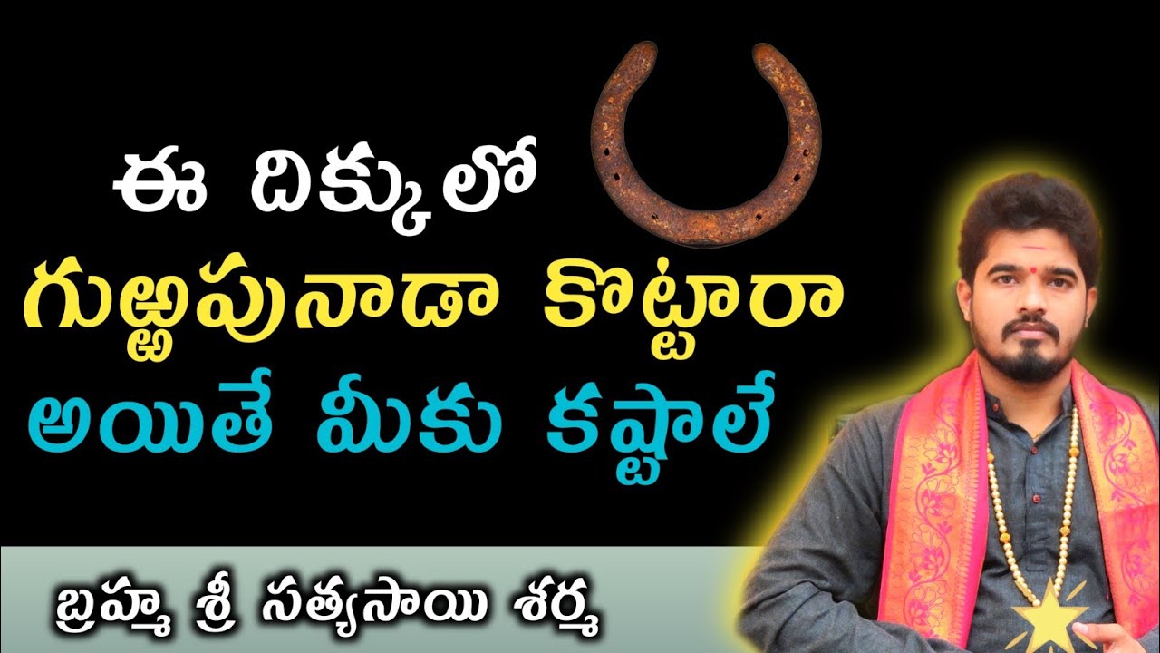 #suitable facing for horse shoe, #hore shoeగుర్రపు నాడా ఈ దిక్కులకు కొడితే కష్టాలు తప్పవు!!??