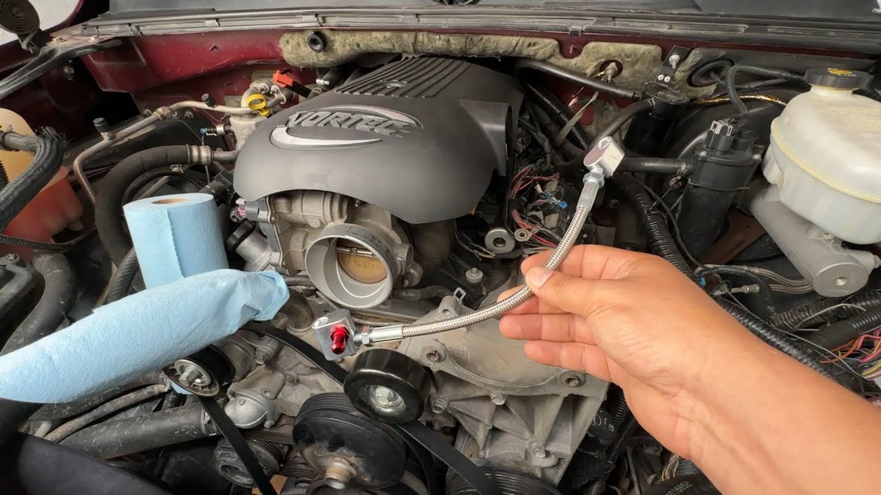 Purgador de aire de agua de motor chevrolet silverado, tahoe V8 5.3 LS