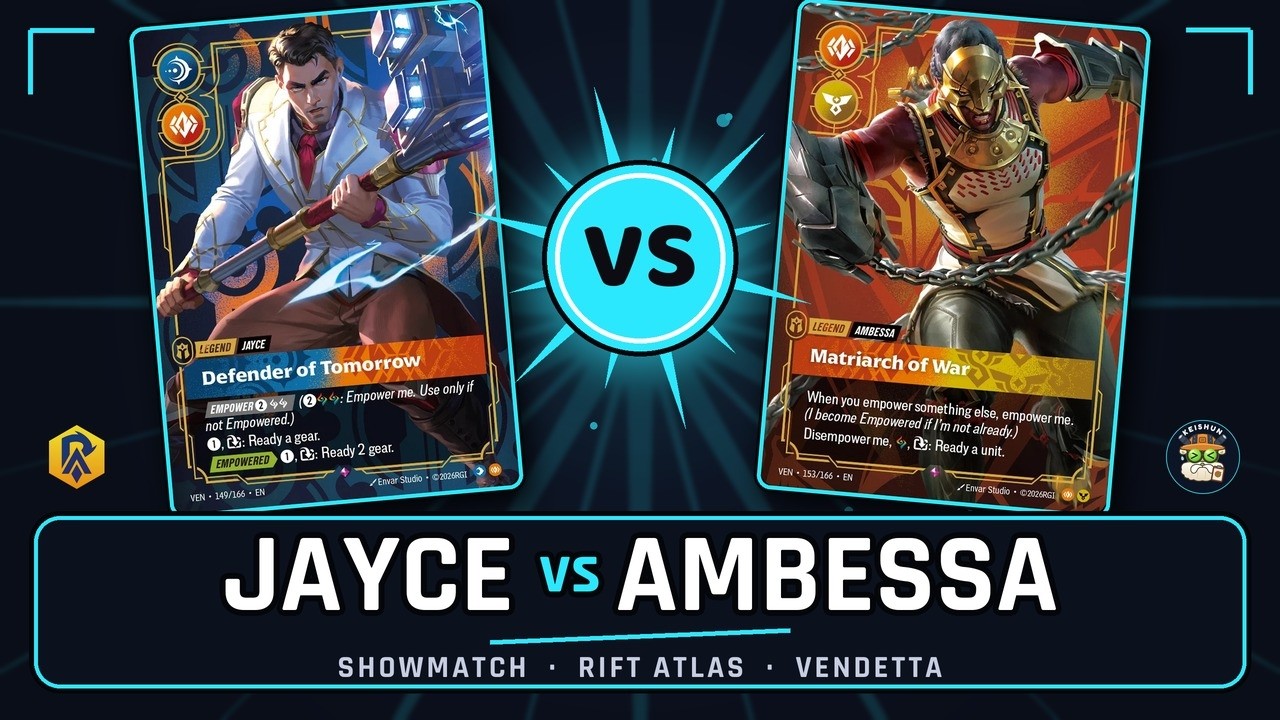 Jayce vs Ambessa | Point of Victory Showmatch | Riftbound Vendetta