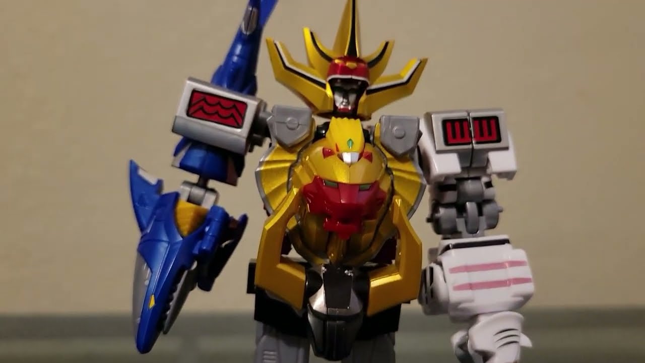 Обзор Power Rangers Minipla Wild Force Megazord
