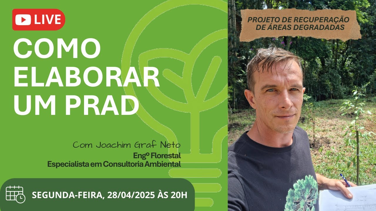 Como elaborar um PRAD (Projeto de Recuperação de Áreas Degradadas)