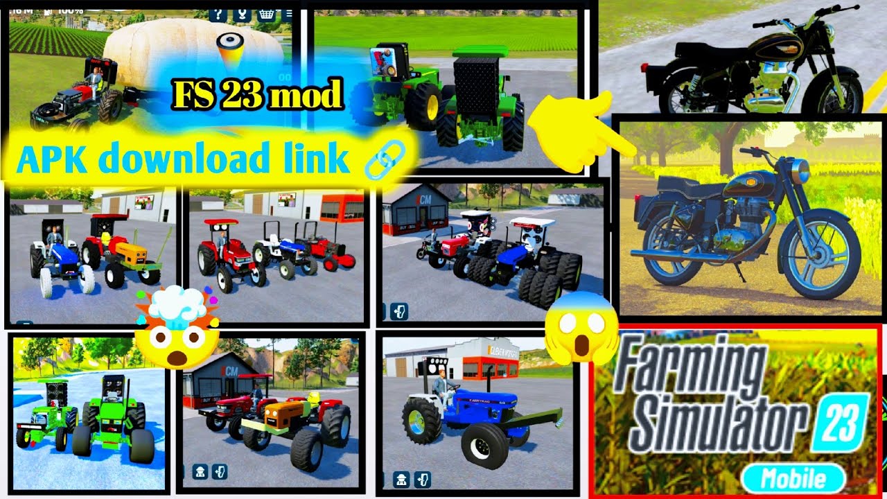 FS 23 mod bulldozer vs bullet ka APK mod  All Indian tractor mod Farming simulator 23 Indian tractor
