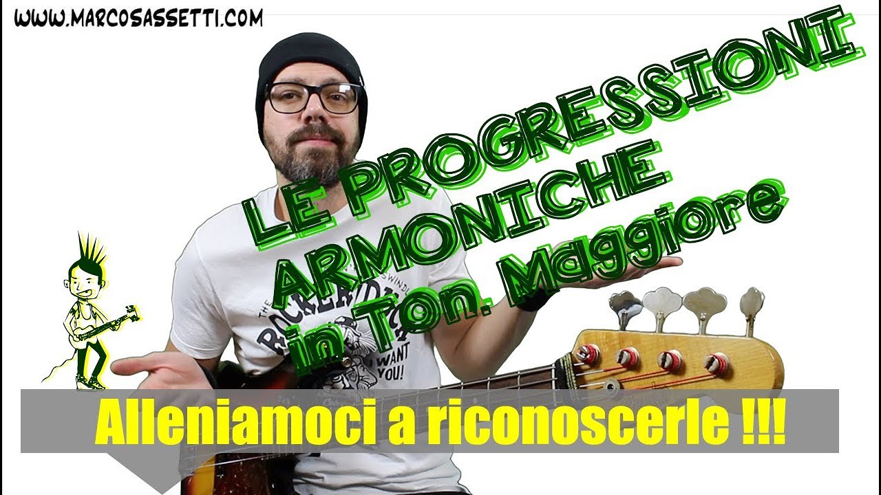 Lezioni di Basso 42  - Progressioni Armoniche