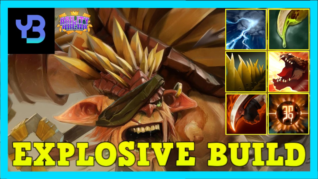Взрывающиеся противники! Арена способностей Dota 2 [Игрок]