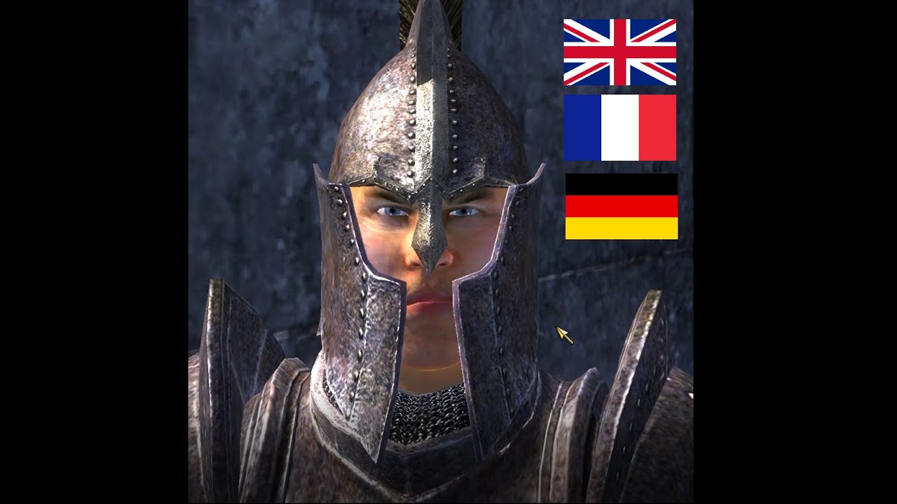 Stop Right There Criminal Scum! - in English, French and German