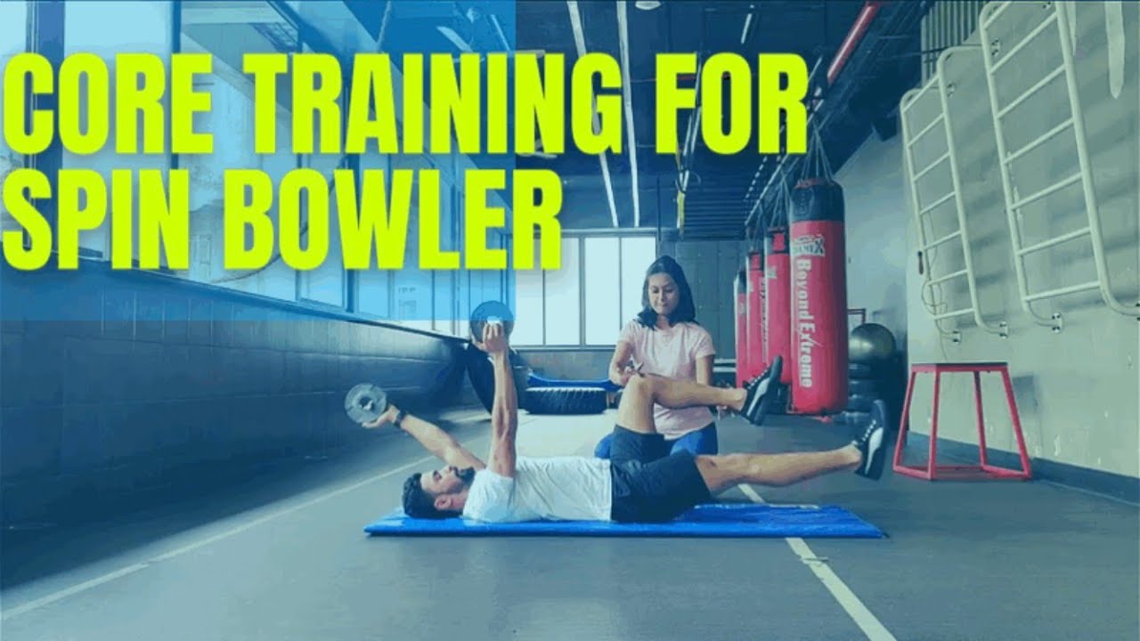 Core Exercises for Spin Bowler| Gym exercises for Spin Bowler| Spin bowler workout (Part 5)