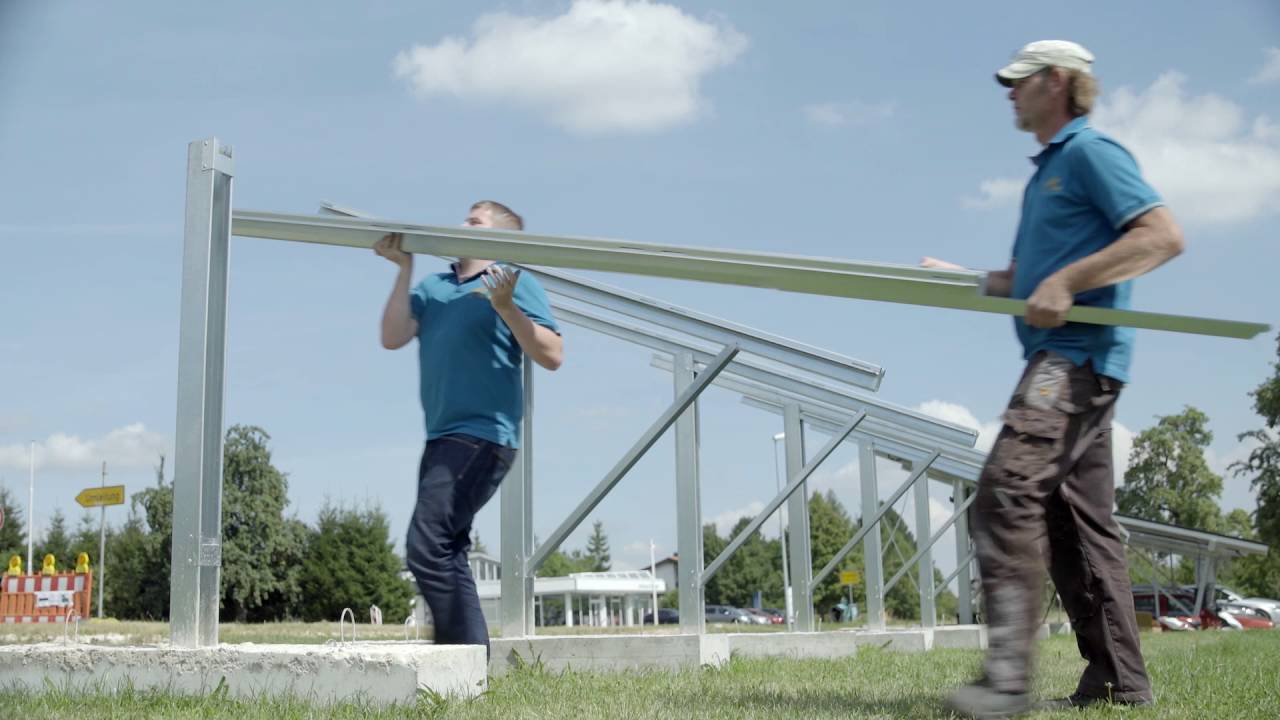 photovoltaic ground mount system: the fastest mounting system in the world