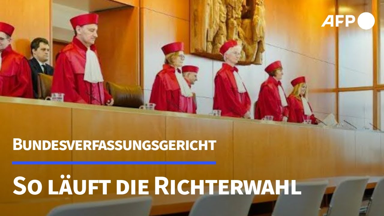 So werden Richter am Bundesverfassungsgericht gewählt | AFP