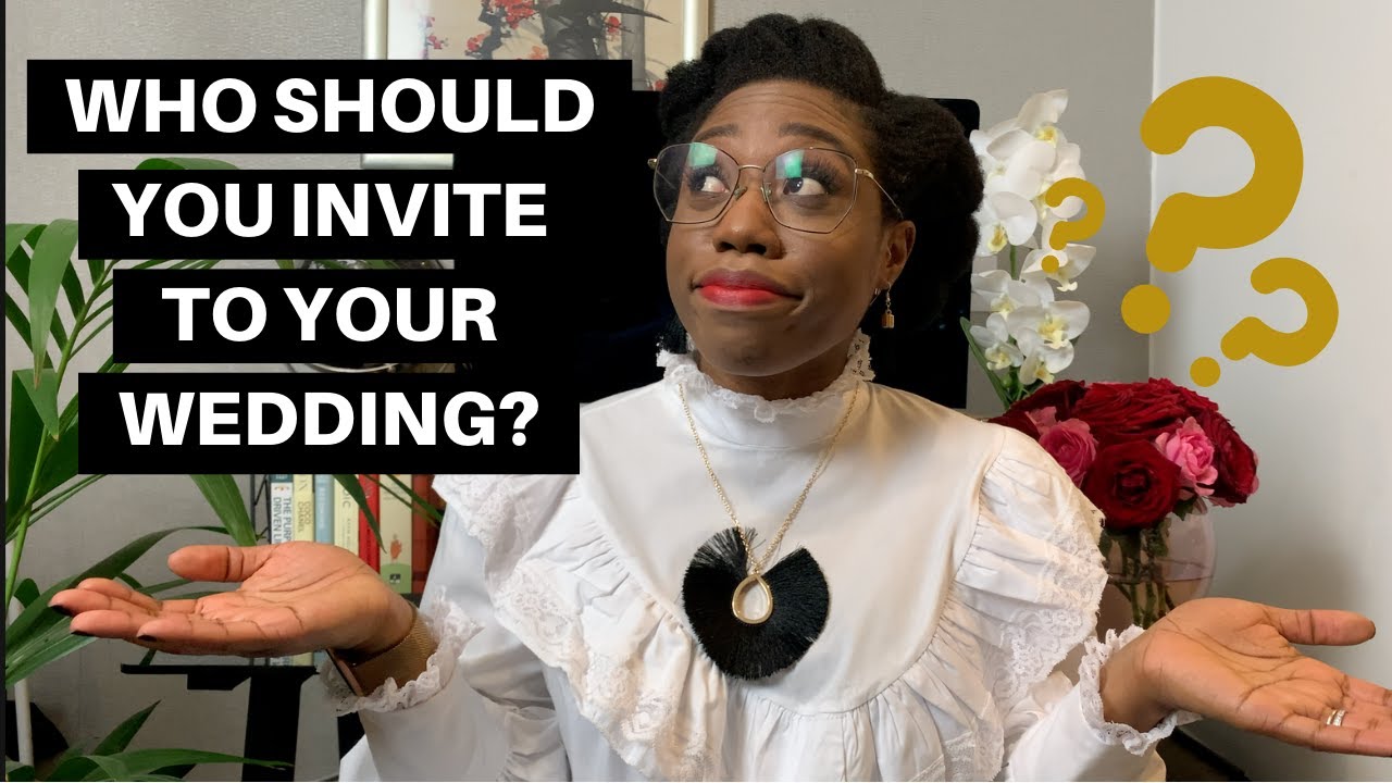 WHO TO INVITE TO YOUR WEDDING? | Creating your wedding guest list #VLOGMAS