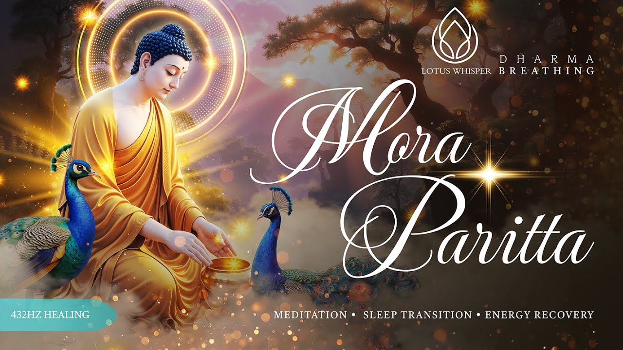 Peacock Dharma: Ancient Buddhist 432Hz Healing Chant | Mora Sutta #meditation #music #buddha