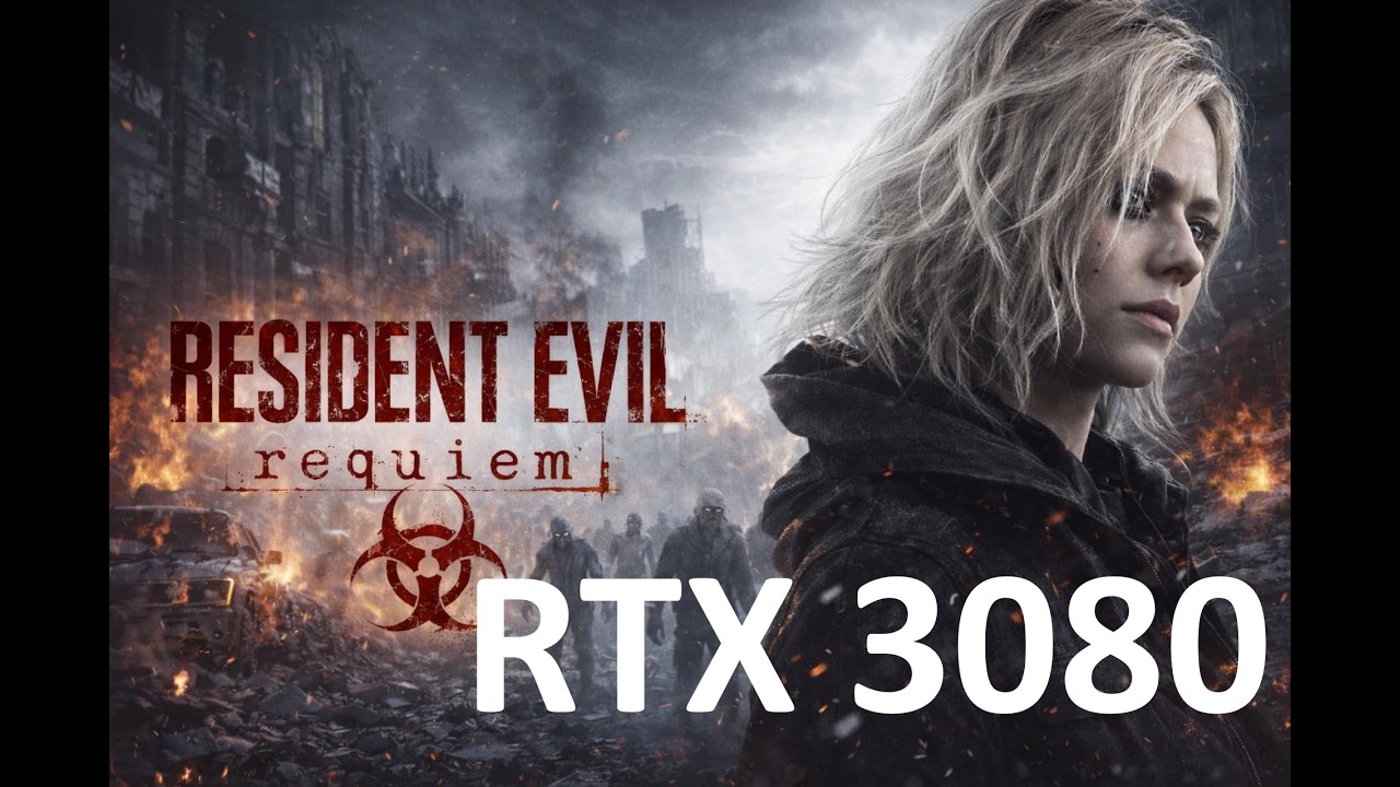 На что способна RTX 3080 в Resident Evil Requiem.