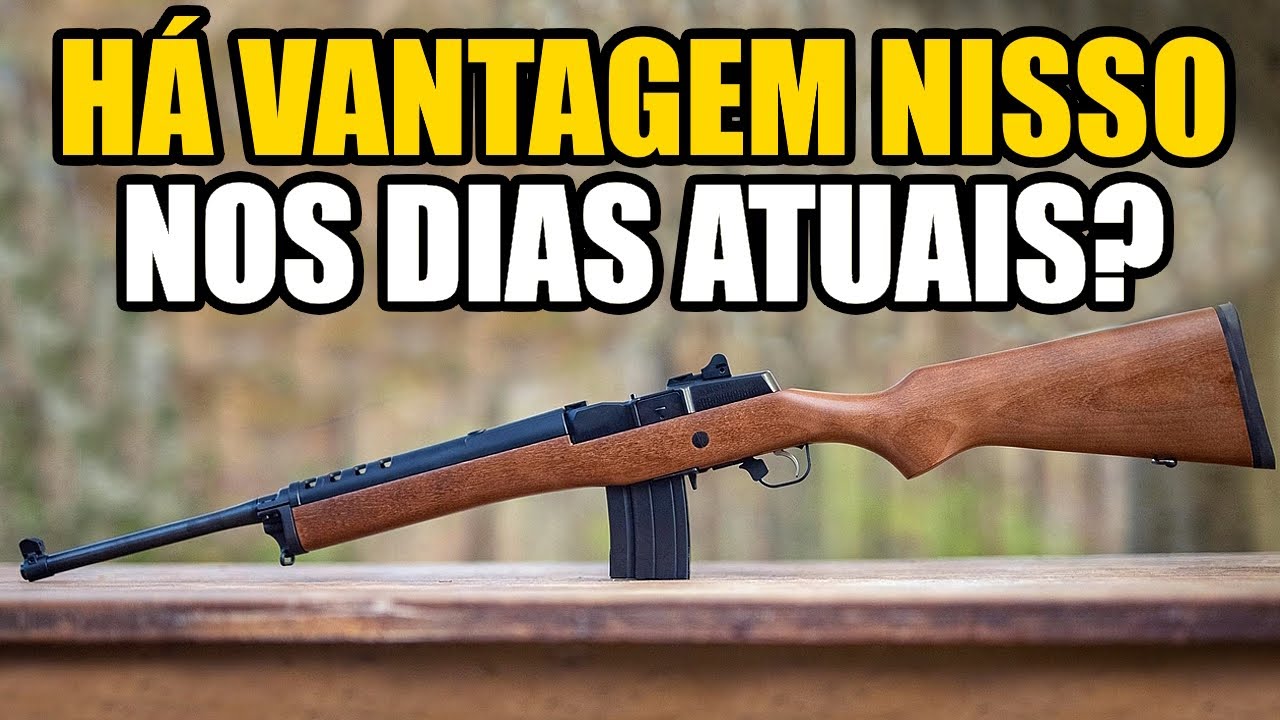 Ruger Mini-14 e sua tecnologia da 2ª Guerra Mundial!