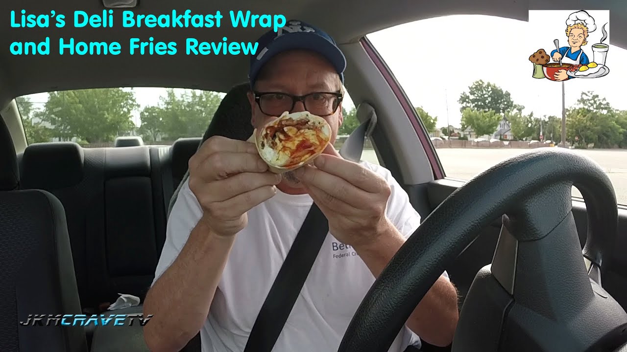 Lisa's Deli Breakfast Wrap Review #124