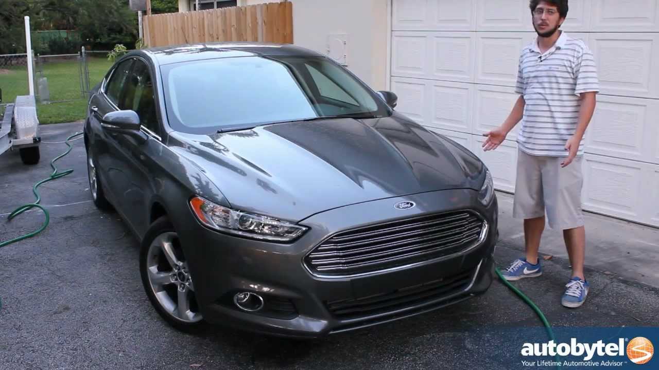 2013 Ford Fusion SE EcoBoost Test Drive & Car Video Review