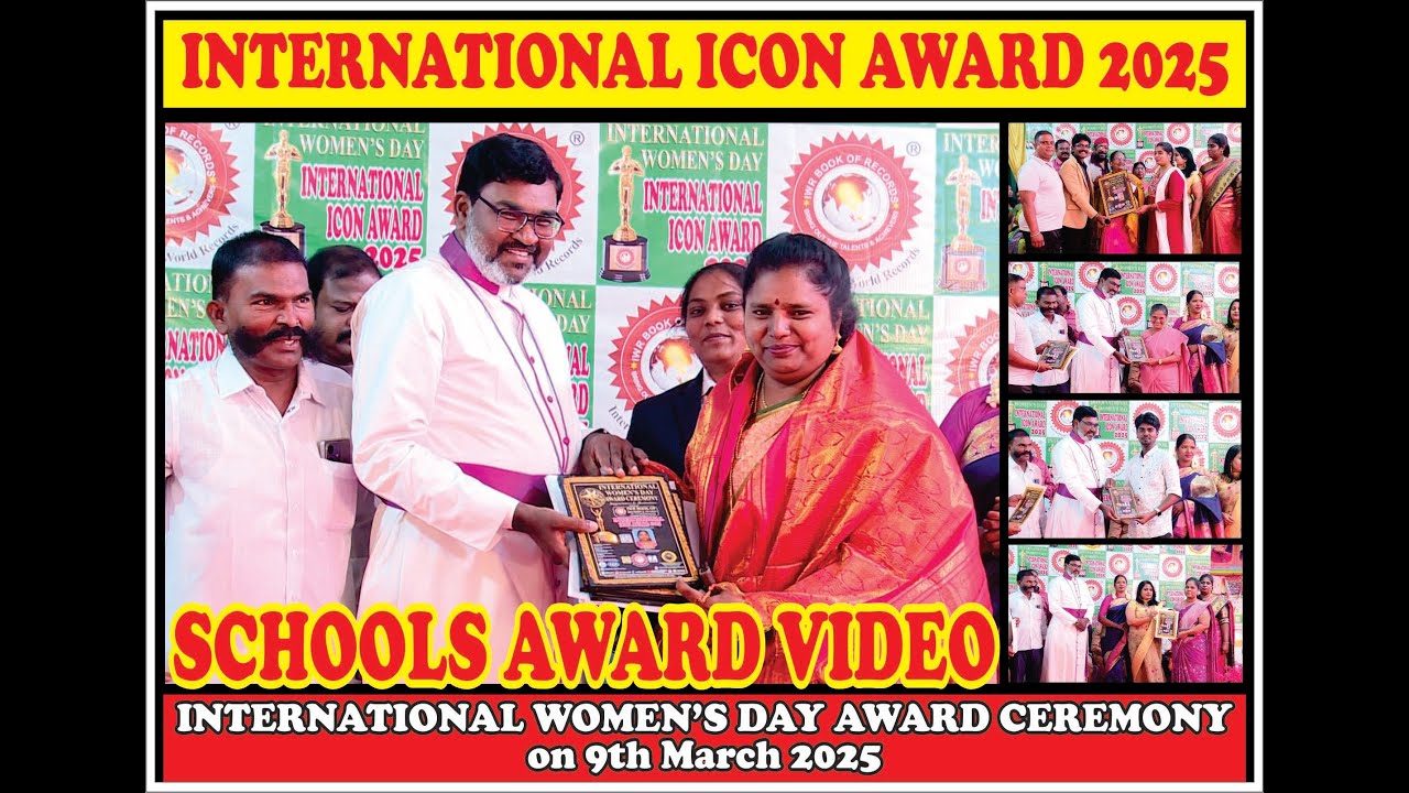 INTERNATIONAL ICON AWARD 2025, on 9th March 2025.