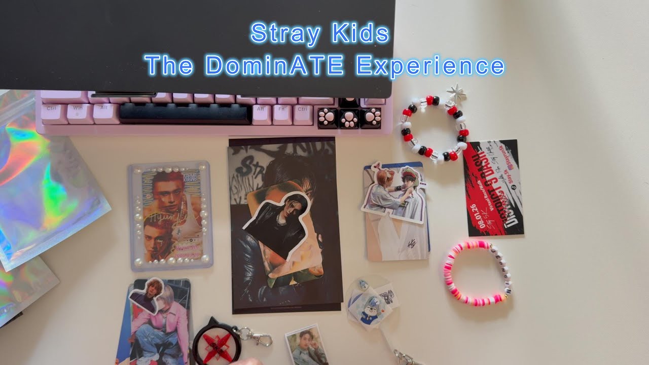 Stray Kids The DominATE Experience Freebies #straykids