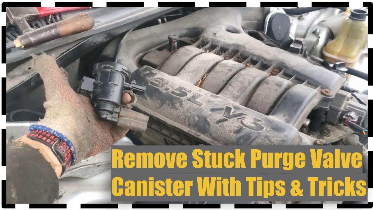 Remove Stuck EVAP Purge Valve Canister 💭 Dodge & Chrysler
