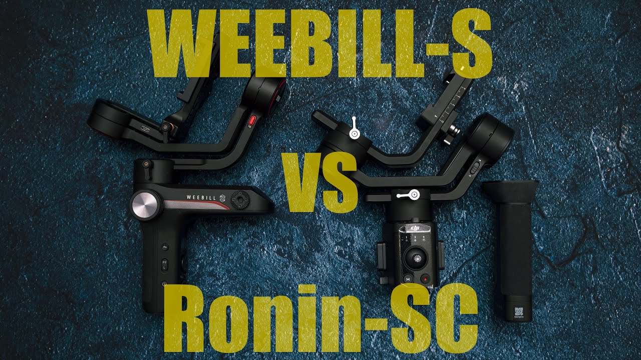 DJI Ronin-SC vs Zhiyun WEEBILL-S Gimbal Comparison: Which Gimbal is The Best? #zhiyun #dji