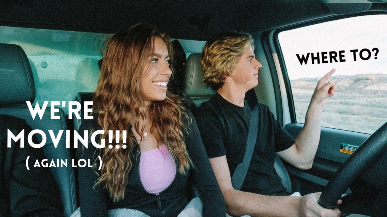 ROAD TRIP/ MOVE IN DAY to our new house!!