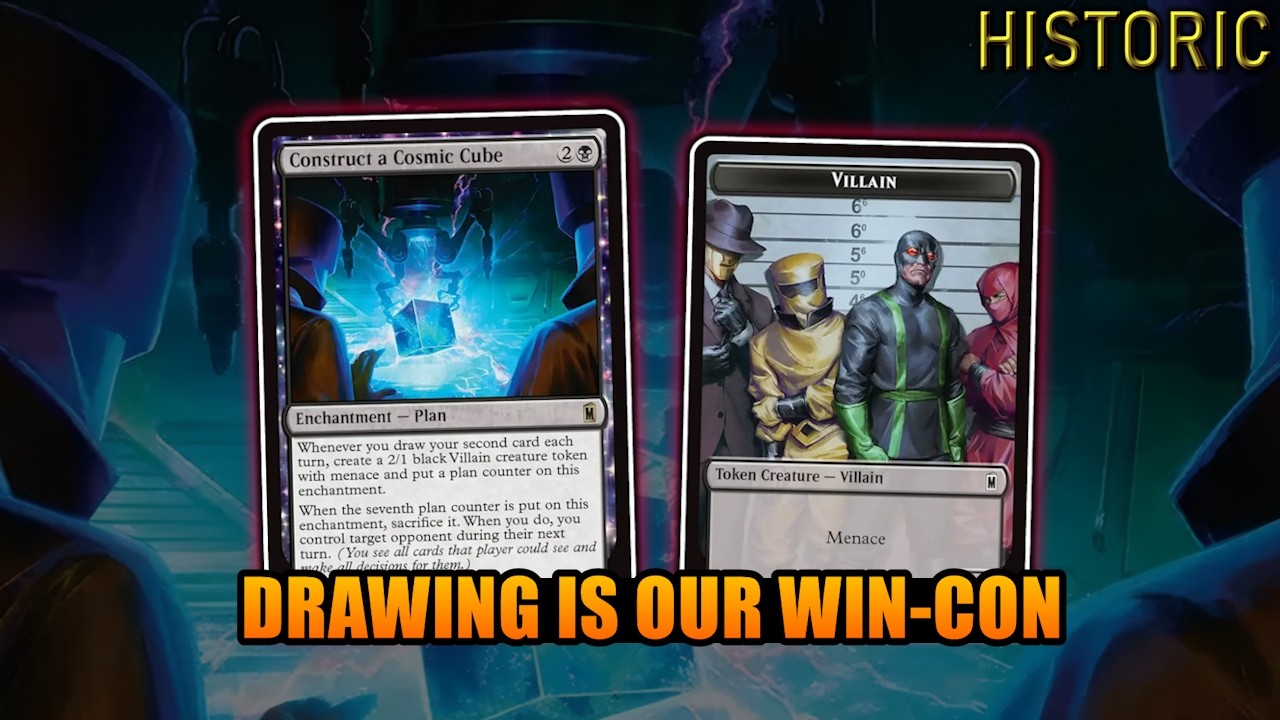 Drawing Is Our Win-Con With Cosmic Cube! | Dimir Control | MTG Arena