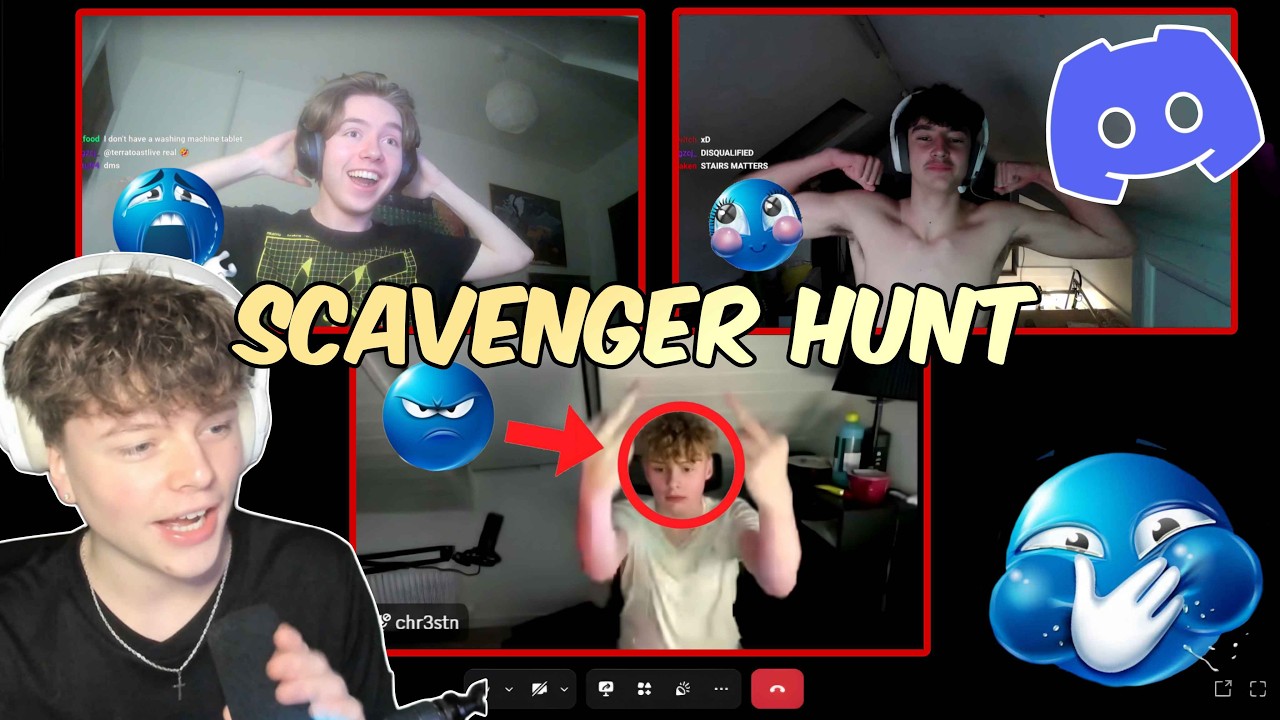 I Hosted The FUNNIEST Scavenger Hunt With My Viewers!