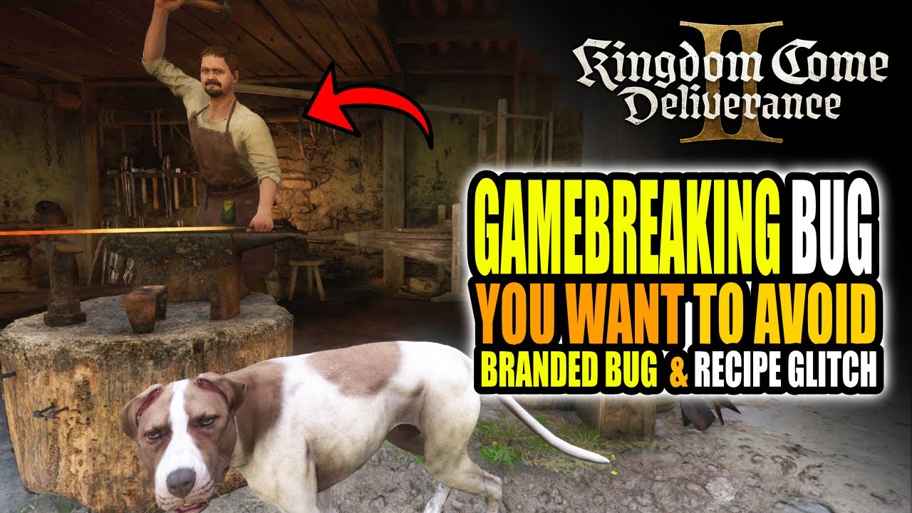 Kingdom Come Deliverance 2 - Game Breaking Bug You Want to Avoid Branded Crime & Knights Sword Bug