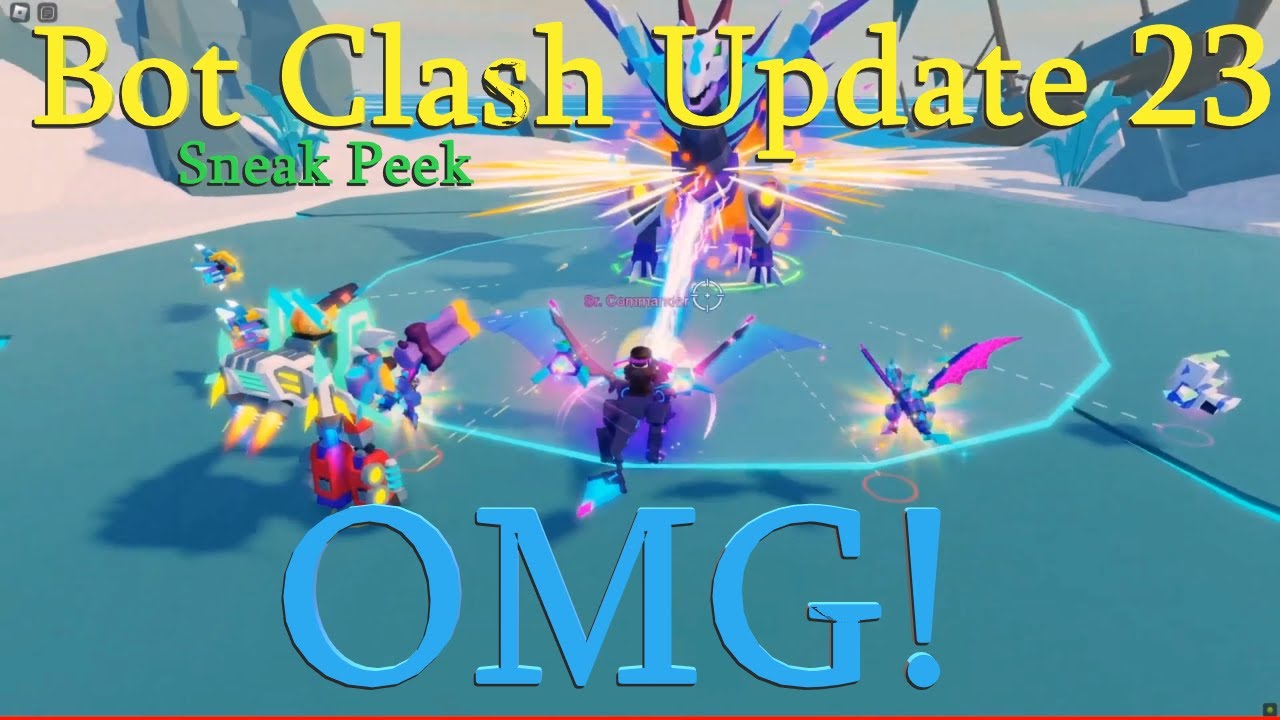 Bot Clash Update 23 Sneak Peek | New Bot New Map New Boss... That's It?